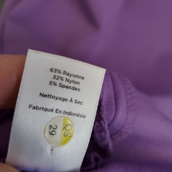 Talbots Sheath v-neck dress purple Size small 4p - Picture 9 of 12